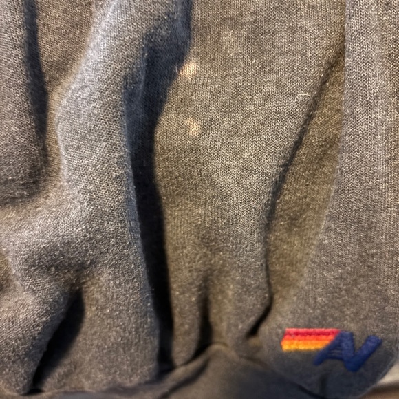 Aviator Nation Black sweatshirt with Yellow & Orange Label - Picture 4 of 4